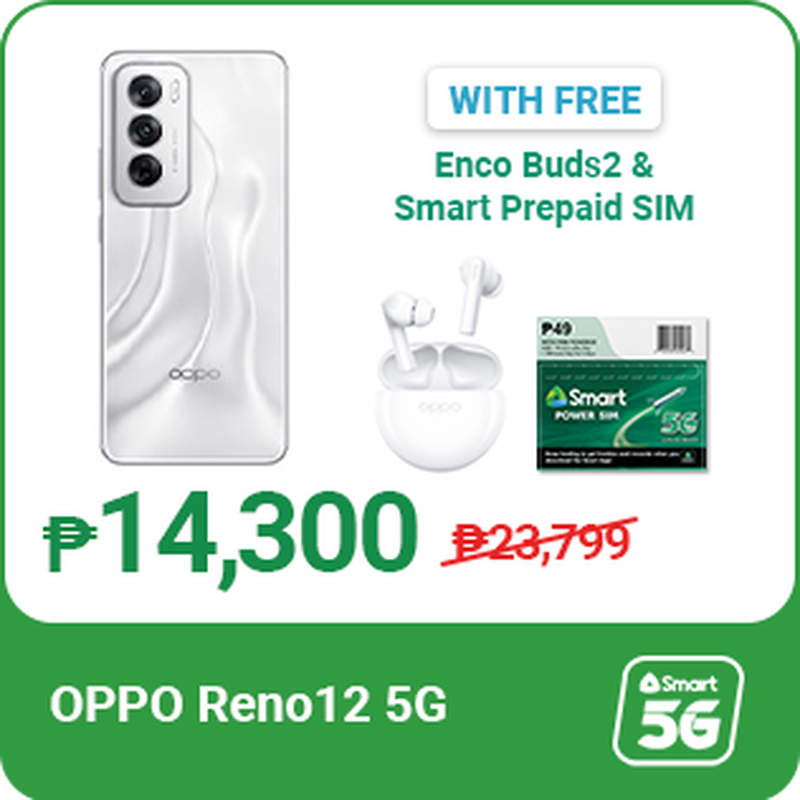OPPO Reno12 with Load Card Bundle image number 0